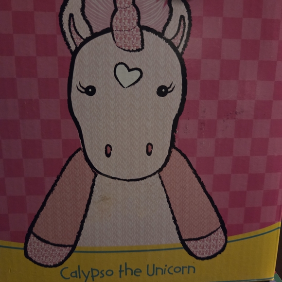 Scentsy Other - Scentsy Calypso the Unicorn Stuffed Animal - Pink and White